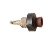 Ролик резиновый в сборе направляющий